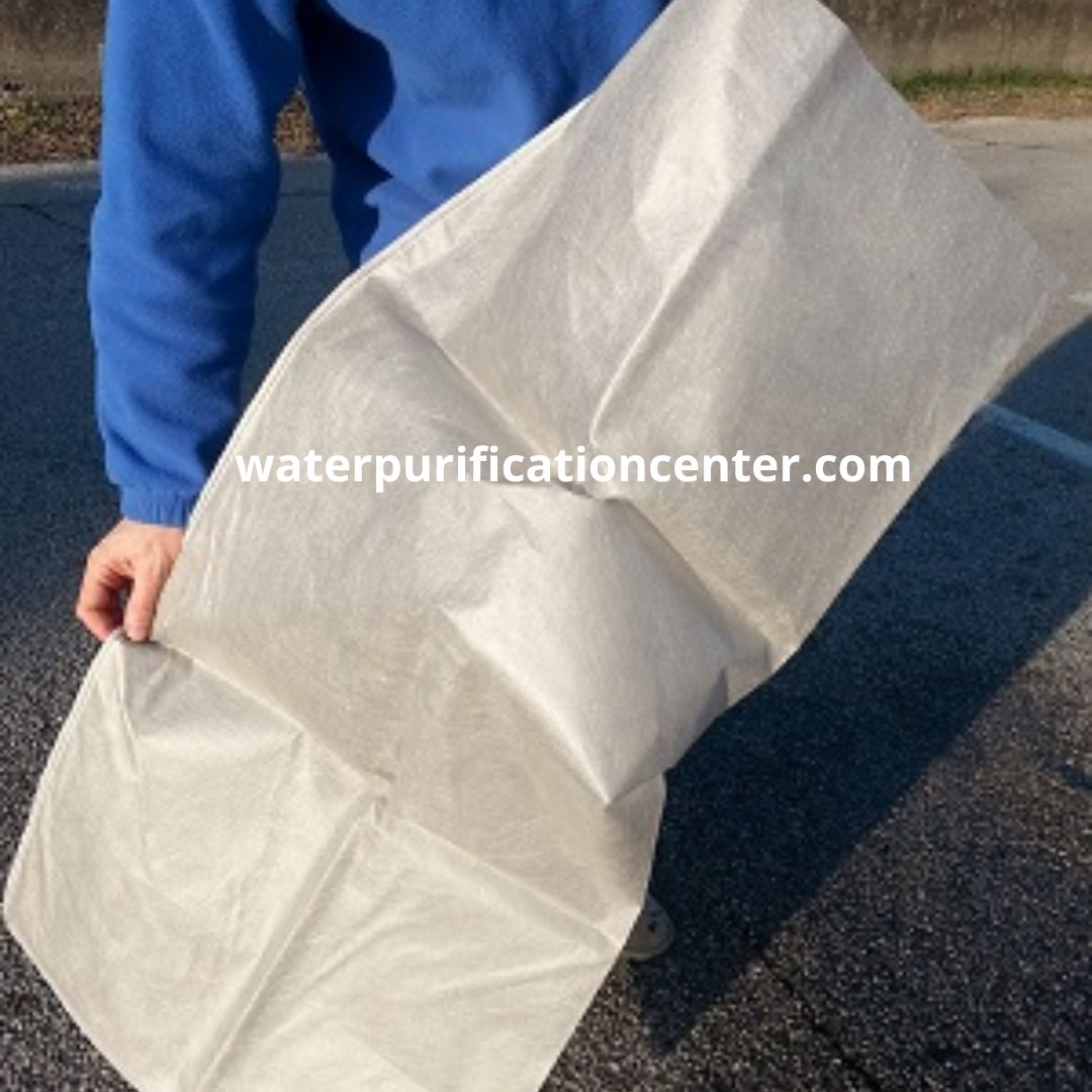 Grey drainage bag Grey drainage bag